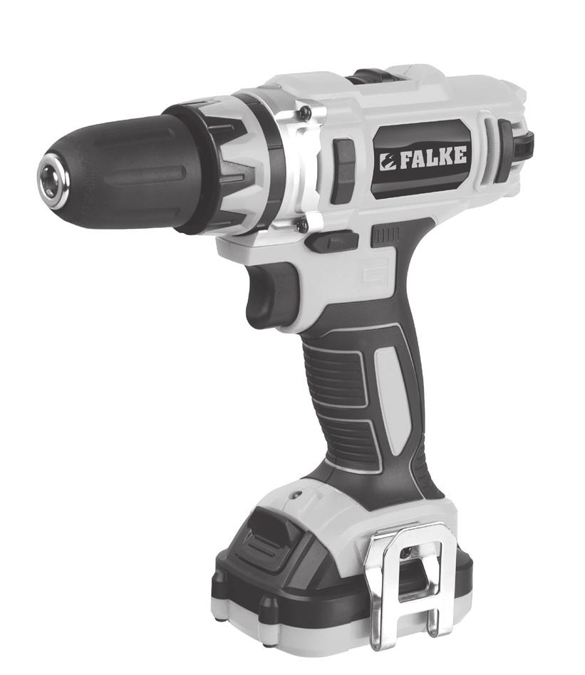 Tekniska data Borrchuck: 10 mm, självspännande Varvtal, 1:a växel: 0-350 v/min Varvtal, 2:a växel: 0-1 300 v/min Momentinställningar: 11+1 Batteri: 10,8 V 1,3 Ah li-jon Laddningstid: 3-5 timmar Med