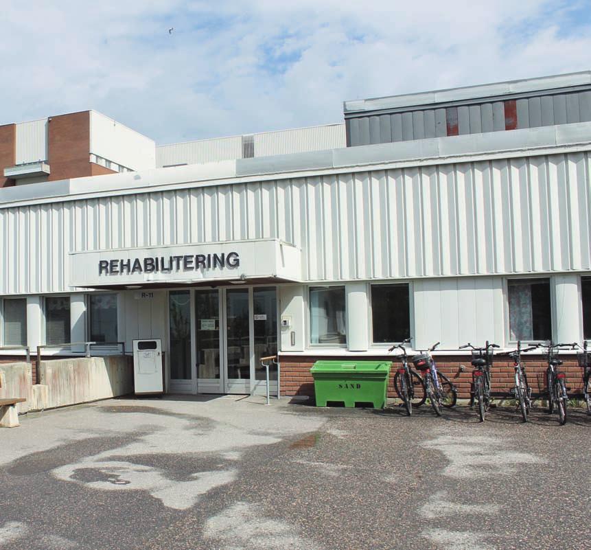 Neurologmottagningen vid rehabiliteringskliniken i Sundsvall. som underlättar för alla skapssjukhus.