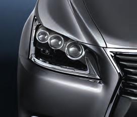 ett effektivare sätt. A=utan vingar B=med vingar AVANCERAD SÄKERHET Lexus Avancerade Aktiva Krockskyddssystem (APCS) är förmodligen också bilvärldens mest avancerade.