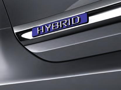 SÅ HÄR FUNGERAR LEXUS HYBRID DRIVE: Systemet bygger på en intelligent kombination av en bränsleeffektiv bensinmotor (V8:a på 5 liter), en högeffektiv elmotor (224 hk), ett kompakt hybridbatteri samt