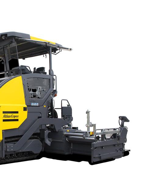 INTEGRERAD ARBETSBELYSNING Atlas Copco erbjuder alla nödvändiga belysningssystem för arbete i mörker: halogenoch LED-lampor, ljusballonger, belysning för matarskruvens ficka och