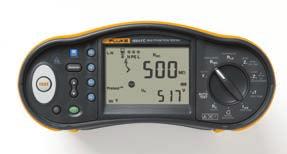NYA PRODUKTER Flukes 1660-serien Multifunktionstestare Installationstestare: En multifunktionstestare som erbjuder stor mångsidighet De nya installationstestarna i Fluke 1660-serien är de enda