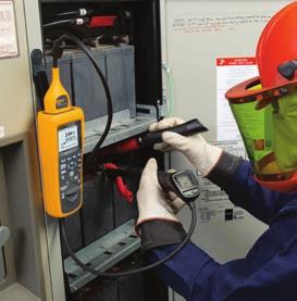 BATTERIANALYSATORER Fluke BT500-seriens batterianalysatorer Med mindre komplexa tester, enklare arbetsflöden och ett intuitivt användargränssnitt kan du ta del av oanat lättanvända batteritester Den