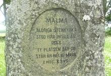 Malma Fakta 2013 Malma ligger sydost om Grästorp med Nossan i sydväst och Kedumsbergen i öster. Areal: 29 km² Folkmängd 2013: 280 inv varav 139 män och 141 kvinnor.