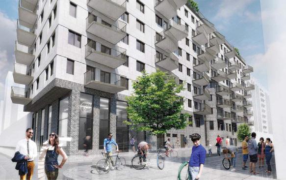 BOSTADSBYGGANDE I OLIKA LÄGEN I de bostadspolitiska målen för Malmö anges att staden ska verka för en funktionsblandad stad och motverka boendesegregation genom att stimulera ett allsidigt