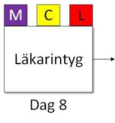 Läkarintyg (dag 8) Läkarintyget är ett underlag för bedömning av rätten till sjuklön.