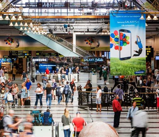 Det märks inte minst på att varumärken som exempelvis Starbucks, Gateau och Designtorget väljer att etablera sig på stationerna.