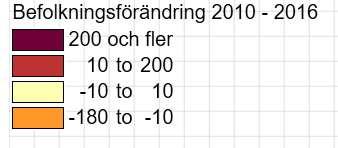 mönster idag Stockholm är ingen terminus Urbaniseringen handlar inte om Stockholm vs övriga landet