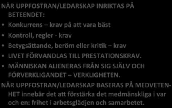 DESSA SÄTT GÖR PROBLEMEN KRONISKA A NDRA SÄTT ATT BEMÖTA UTMANINGAR Man känner ångest, missnöje, rädsla, ilska, krav, maktlöshet, skuld, sorg, cynism och reagerar med ae få känna så.