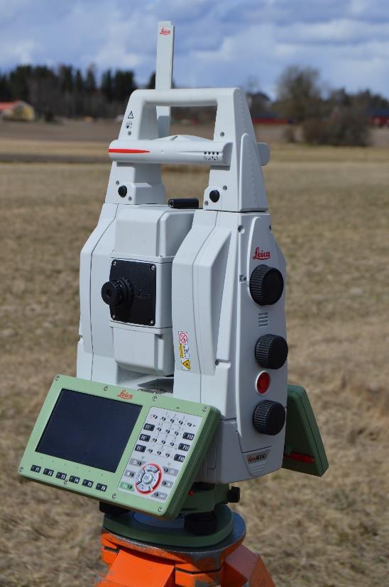 Figur 2. Leica Nova MS60. Gemensamt för båda multistationerna är bland annat teleskopkameran där utvalda specifikationer kan ses i tabell 2. Tabell 2.