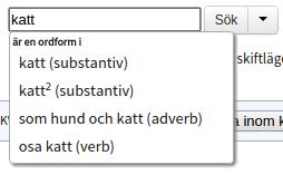 Allt material innehåller inte information om tid, och därför finns det längst till höger även en röd stapel, som representerar allt odaterat material.