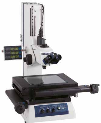 Mätmikroskop MF Generation D De nya mätmikroskopen MF-B2010D och MF-B2017D erbjuder högsta möjliga optiska kvalitet och en mätnoggrannhet som är en av de högsta i sin klass.