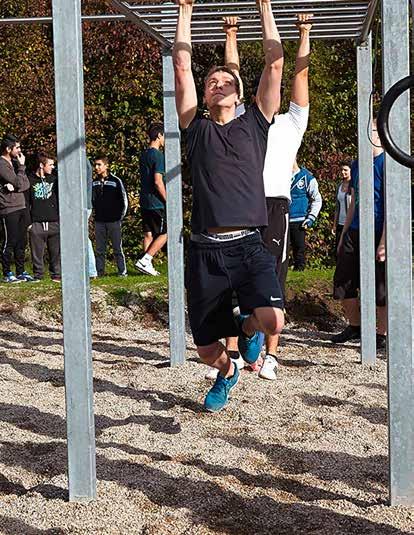 En mängd olika koncept ( 4FCIRCLE och Calesthenics)är framtagna för att tillfredsställa alla utövares behov. Gammal som ung.