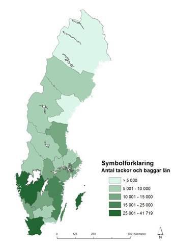 Tätheten av vargrevir påverkar således inte antalet förväntade angrepp på får.