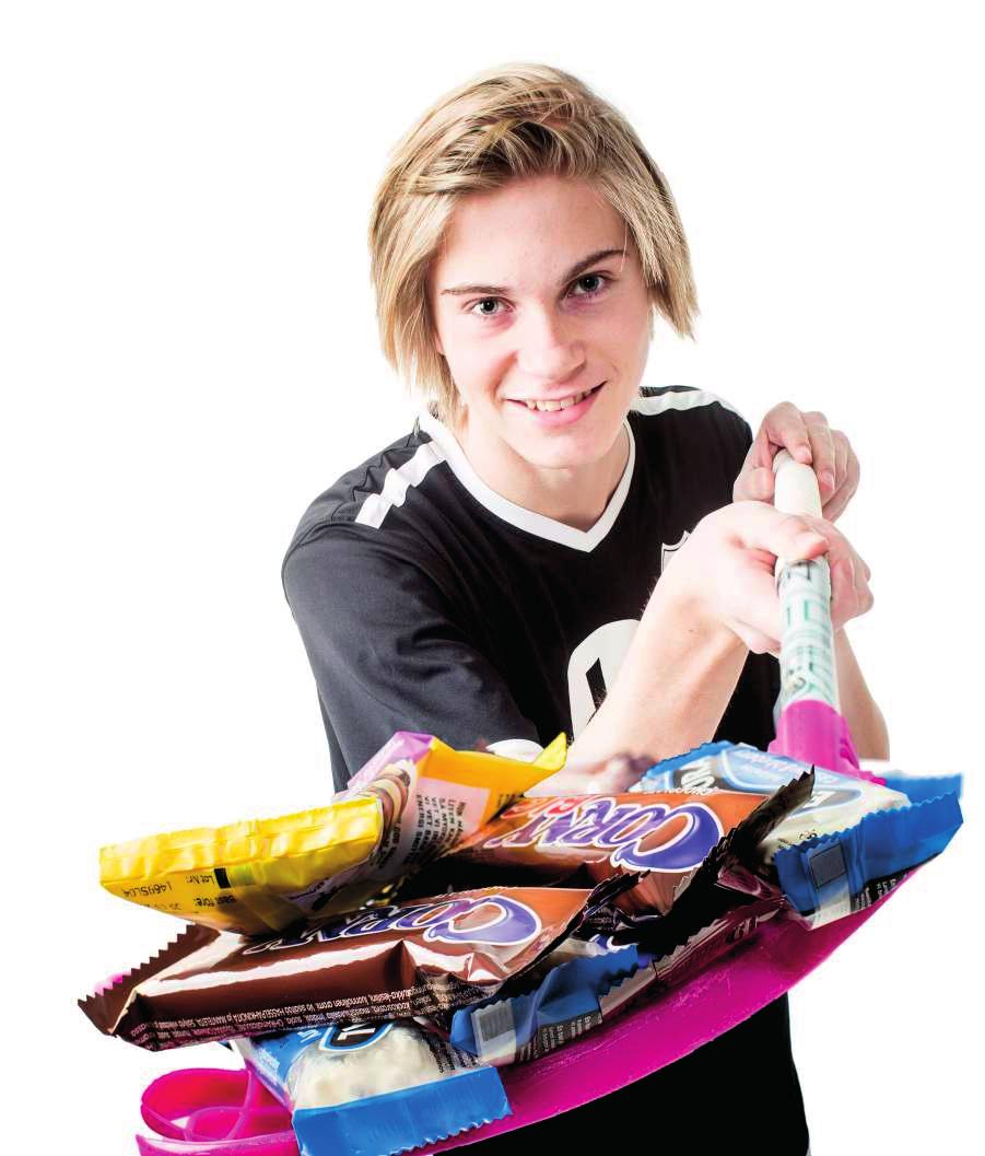 Hälsosnacks sid 68 Hälsosammare snacks är ett nytt konsumentbehov som öppnar möjligheter för servicehandeln.