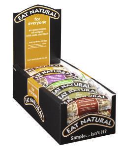 12/fp 53-120 Eat Natural Blandbox Bars 45 50 g, 28/fp 53-108 Eat Natural Mörk Cholad