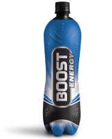 Dryck [Energidryck] sid 84 2309-18012 Boost Energy 1 L, 12/fp 2309-20035 Boost Energy 25 cl, 24/fp 2309-18014 Boost