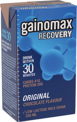Dryck [Återhämtning & Proteindryck] sid 92 2314-952 Gainomax Recovery Vanilj, 25