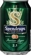 Dryck [Öl Klass 1, Öl klass 2] sid 94 2461-146921 Spendrups Lättöl 2,1% 6-pack 33 cl,