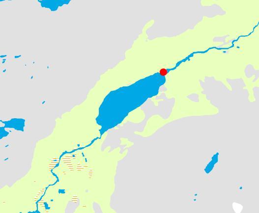 Försurningspåverkan är försumbar då den beräknade ph-förändringen från förindustriellt tillstånd är 0,01 enheter (MAGIC bibliotek ).