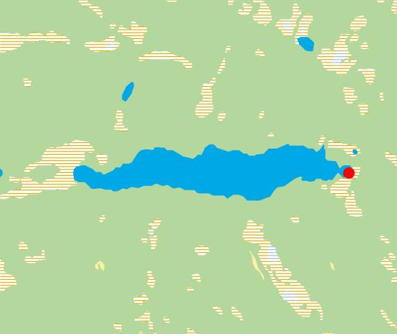 Lå ngsjö n Avrinningsområde: Lule älv Kommun: Boden SMHI-id: 732566-176330 EU_CD: SE732566-176330 Medeldjup: 5,2 m (uppskattat) Maxdjup: 23 m (uppmätt) Sjöyta: 1,2 km 2 Altitud: 74 möh Status