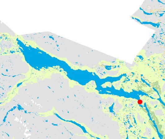 Törnetrå sk Avrinningsområde: Torne älv Kommun: Kiruna SMHI-id: 757277-167340 EU_CD: SE757277-167340 Medeldjup: 51,8 m (uppmätt) Maxdjup: 168 m Sjöyta 330 km 2 Altitud 341 möh Status Växtplankton