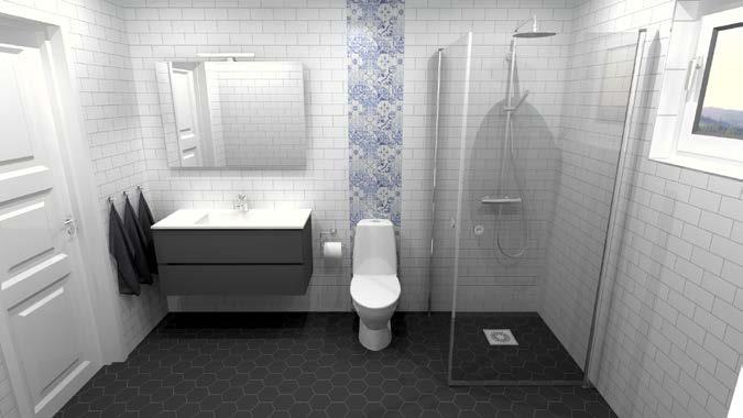 WC/BAD Inspirationsbilder Plan 2 Bilder är enbart illustration för