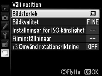 4 Placera det nya objektet.