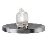 Ministar-halogen. Armaturerna har ett lågt inbyggnadsmått, vilket öppnar möjligheter för infälld belysning. ställbar Art nr E-nr Benämn.