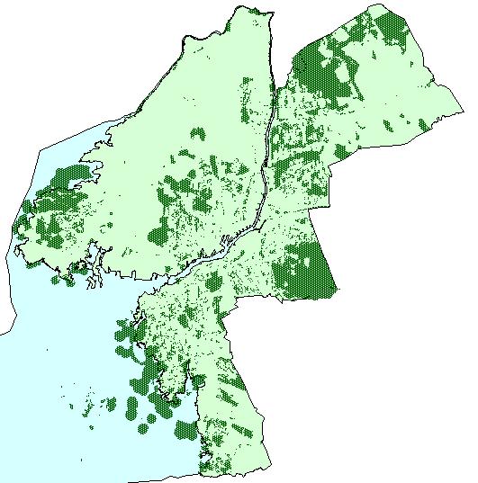 Parker och naturområden Park- och naturförvaltningen förvaltar 11 900 hektar mark och vattenområden, vilket gör oss till stadens