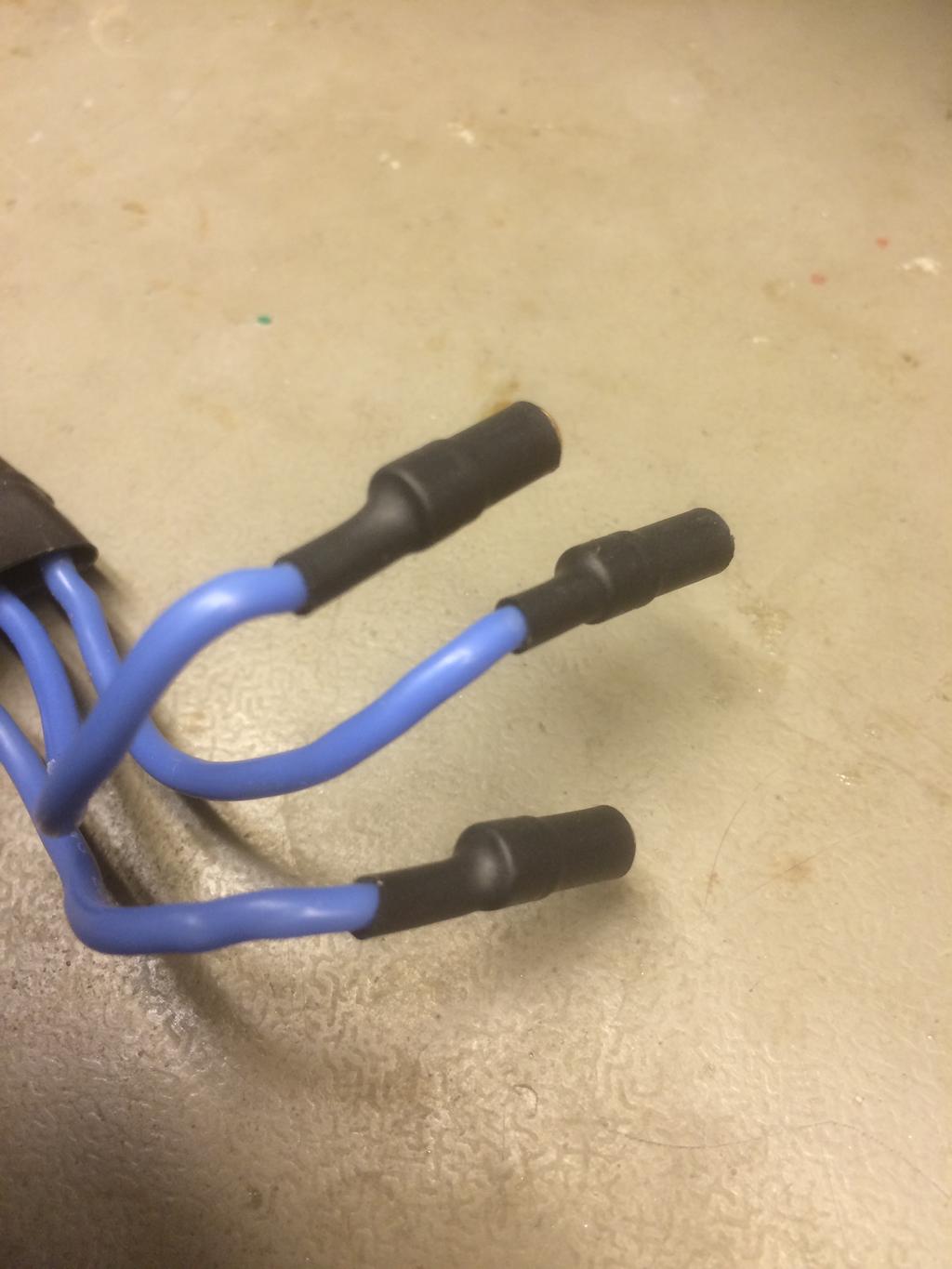 3 Metod Jag bo rjade med att lo da Bullet connectors pa sladdar till och fra n motorer