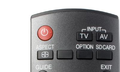 Bra att veta - source-knappen Välj rätt ingång på din tv-apparat!