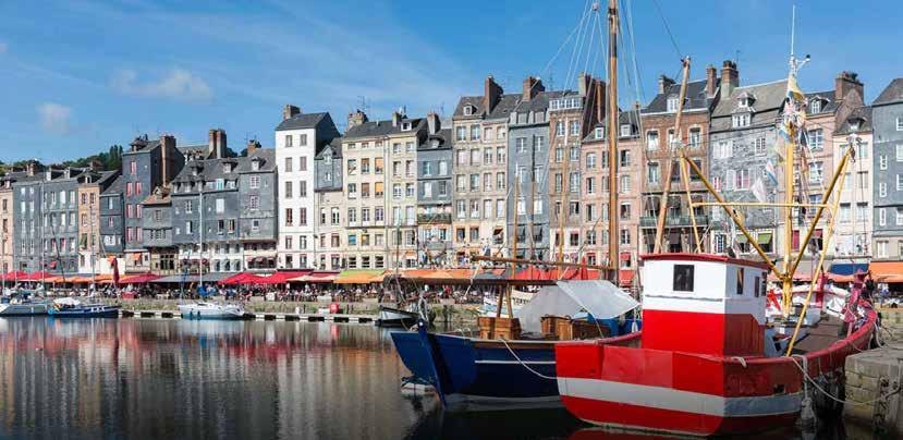 Club Eriks noga utvalda upplevelser Flodkryssning på Seine i Impressionisternas fotspår Paris Rouen Le Havre Floden Seine slingrar sig nästan 800 km genom la belle France, från källan uppe i