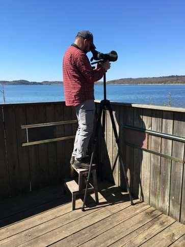 Landsjön, hårdskådning på ännu högre höjd. Gryning med förväntan i Ejgdetjärnet Vid Ejgdetjärnet i norra Bohuslän har vi haft en strålande fin vårdag.