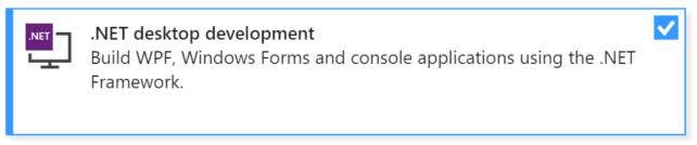 Community 2017 i vilken den senaste versionen av.net Framework samt Microsoft SQL Server och andra komponenter ingår.
