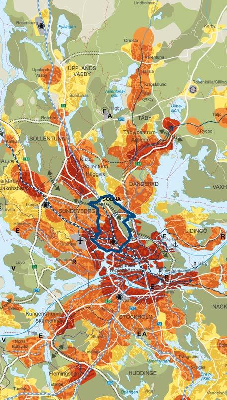 Planeringsförutsättningar Planeringsförutsättningar evenemang, Mall of Scandinavia, Skandinaviens största köpcentrum, hotell, ett antal större och mindre företag och nya bostäder, är Arenastaden ett