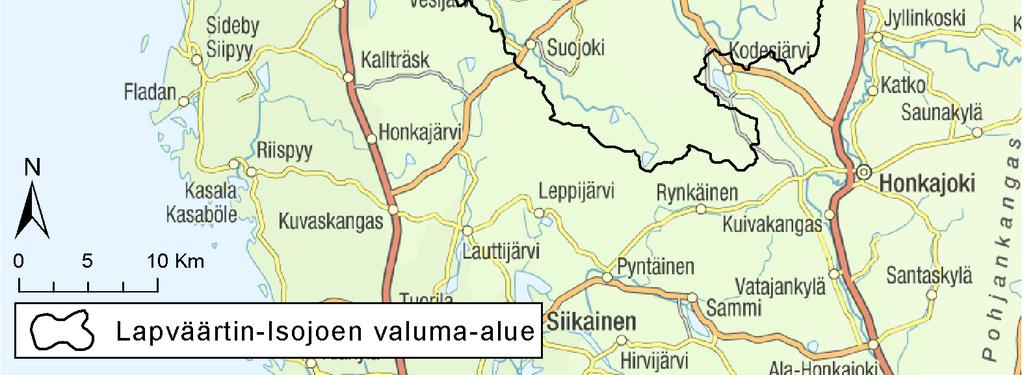 avrinningsområde med