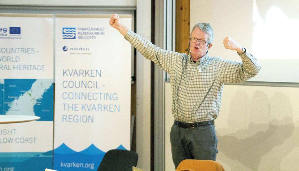5 Årsmötets huvudtalare Gunnar Wetterberg diskuterade möjligheterna kring en modern nordisk förbundsstat.