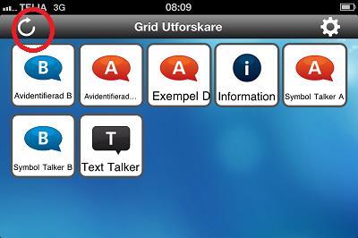 Från datorn logga in på Online Grids. 4. Klicka på den användare som ska skickas och klicka därefter på Skicka till Grid Player. 5.