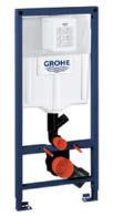 GROHE SANITETSSYSTEM RAPID SL RAPID SL FÖR VÄGGHÄNGDA TOALETTER OCH DUSCHTOALETTER 39 002 000 Rapid SL för toalett spolcistern med GD 2,