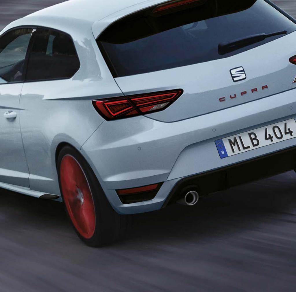 PERFORMANCE PACK PRESTANDA Slå rekordet Orange Performance SEAT Leon CUPRA är världens snabbaste