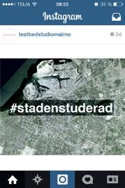 STADEN STUDERAD #stadenstuderad Information till forskargruppen 2014 09