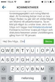 Sen är det bara att skriva sin kommentar och klicka på skicka 7.