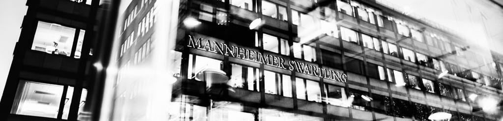 ett informationsbrev från mannheimer swartling nummer 7 oktober 2017 Immaterialrätt Marknadsrätt Medierätt Utvalt redaktör Caroline Holmqvist caroline.holmqvist@msa.