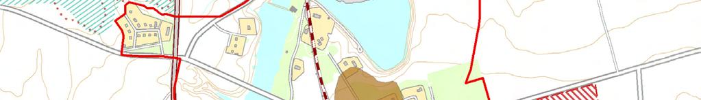 Bostadsområde m Industriområde E 45