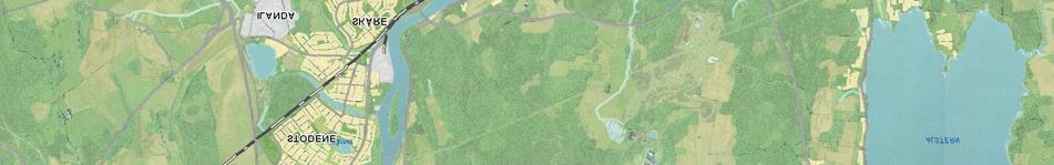 Ny järnvägssträckning Markreservat för Vålbergsrakan 0 7.4.7 Väginfrastruktur 1 2 3 4 5 km fikverkets arbetsplan föreslår en ny sträckning söder om skyddsområdet för Sörmons vattentäkt.