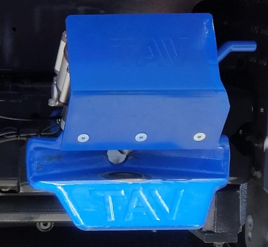 Koppla loss vagnen från bilen 1.