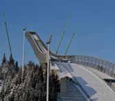 montaget påbörjades till två av Skandinaviens största stålbyggnadsprojekt. Holmenkollen Ett av dessa projekt är byggandet av Holmenkollens nya hoppbacke i Oslo.