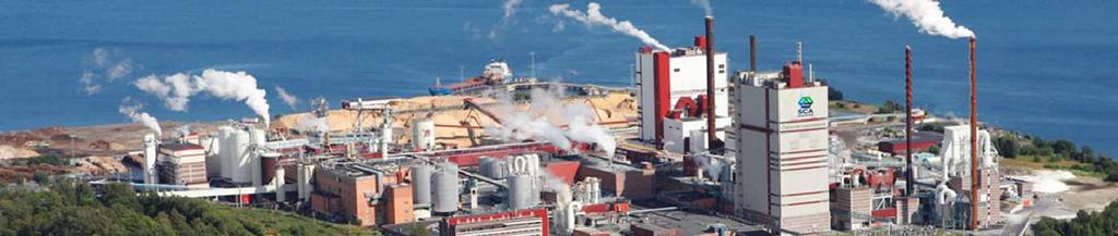 Projektfakta Ökad kapacitet En investering på 7,8 miljarder SEK Världens största produktionslinje för blekt barrsulfatmassa, NBSK, 900 000 ton Virkesåtgång ca. 4,5 miljoner m 3 /år.