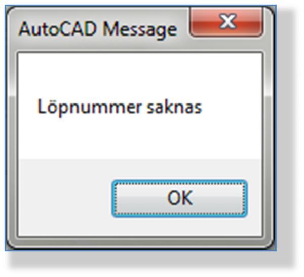 Skapa komponenter: Går över till ritningen och ger användaren möjlighet att placera in komponenten, placeras flera in samtidigt, så räknas löpnumret upp med automatik.